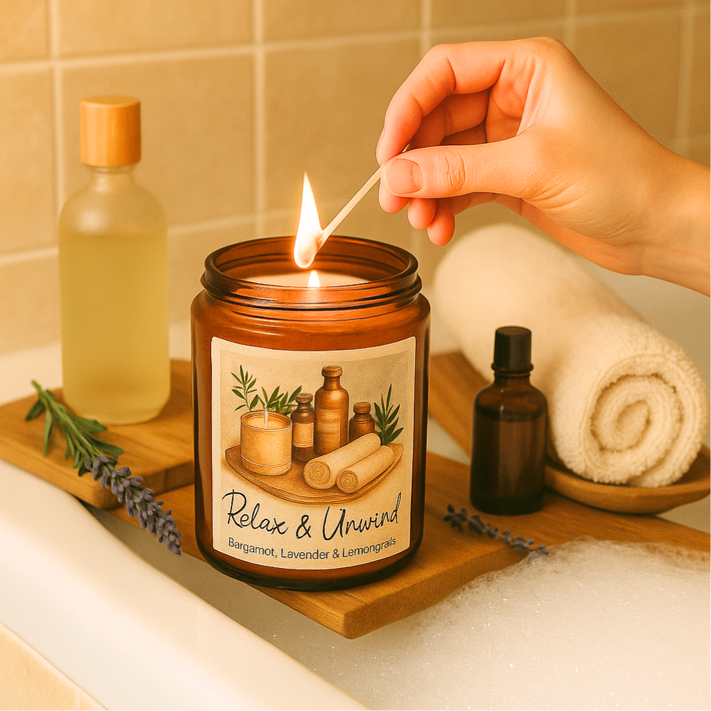 Relax & Unwind Wellness Candle
