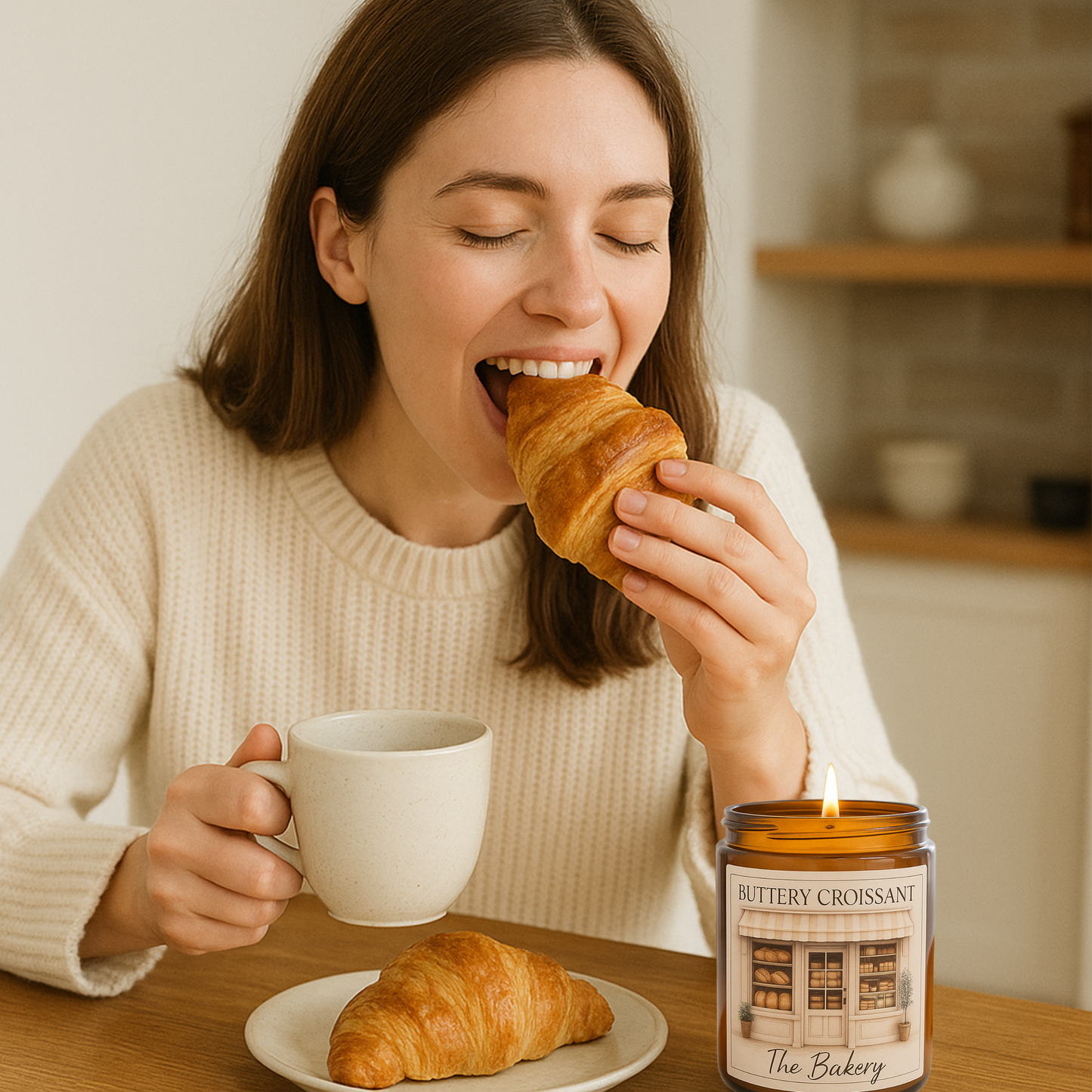 The Bakery - Buttery Croissant Candle