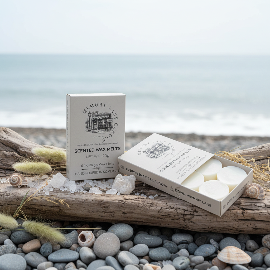 Beach House Wax Melt - Rock Salt & Driftwood