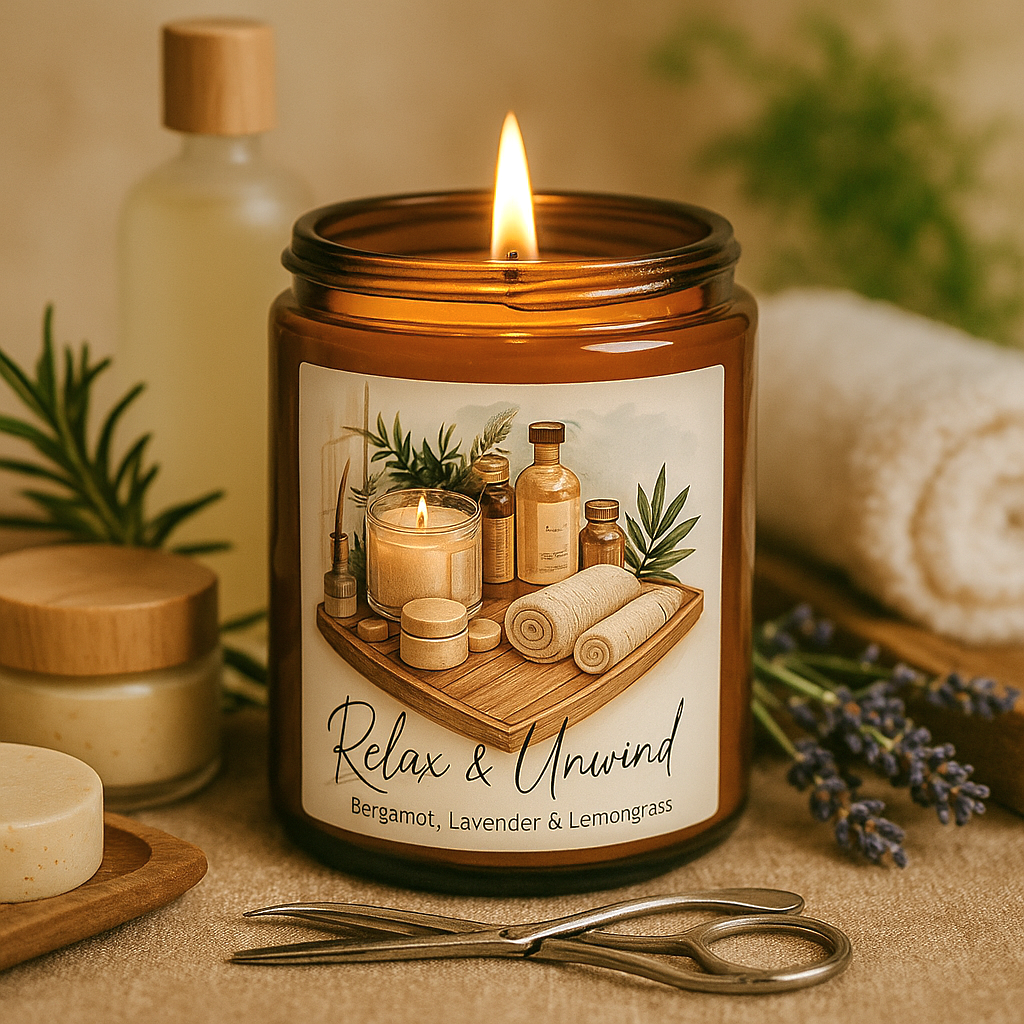 Essential Oil Aromatherapy Candles