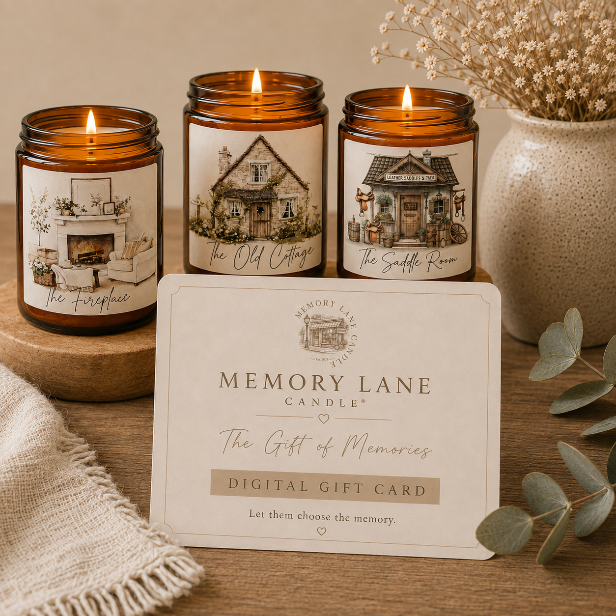 Memory Lane Candle® Digital Gift Card