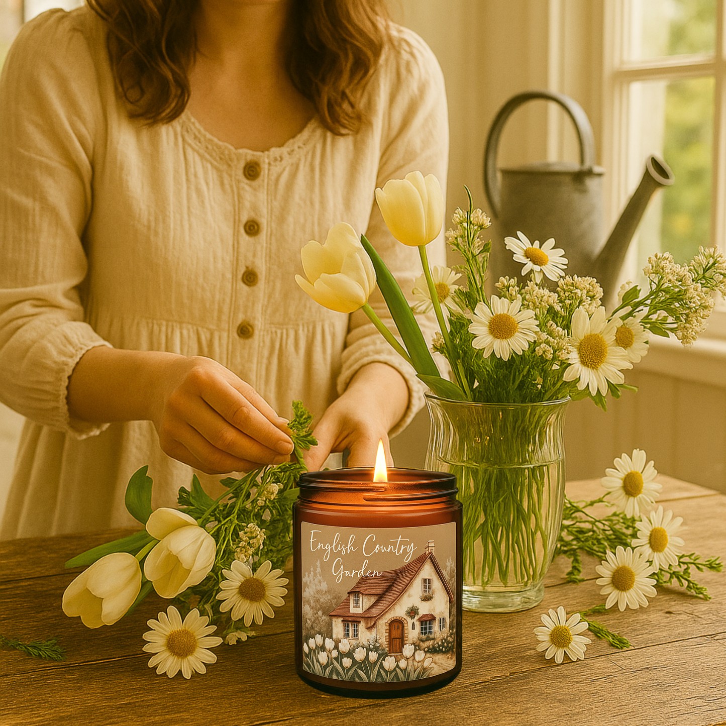 English Country Garden Candle