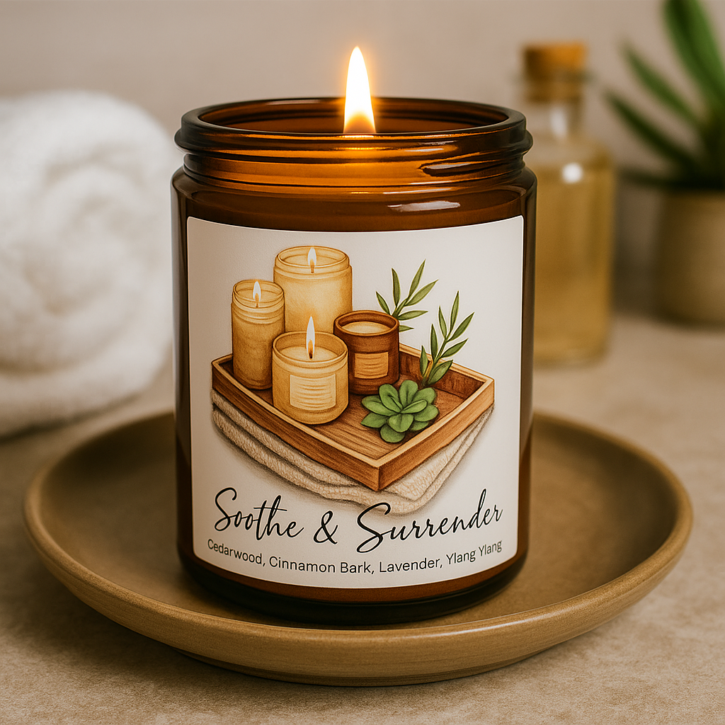 Soothe & Surrender Wellness Candle