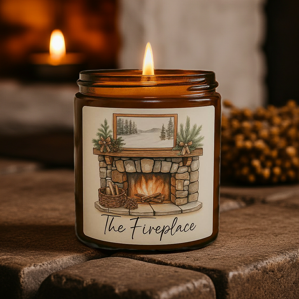 The Fireplace Candle