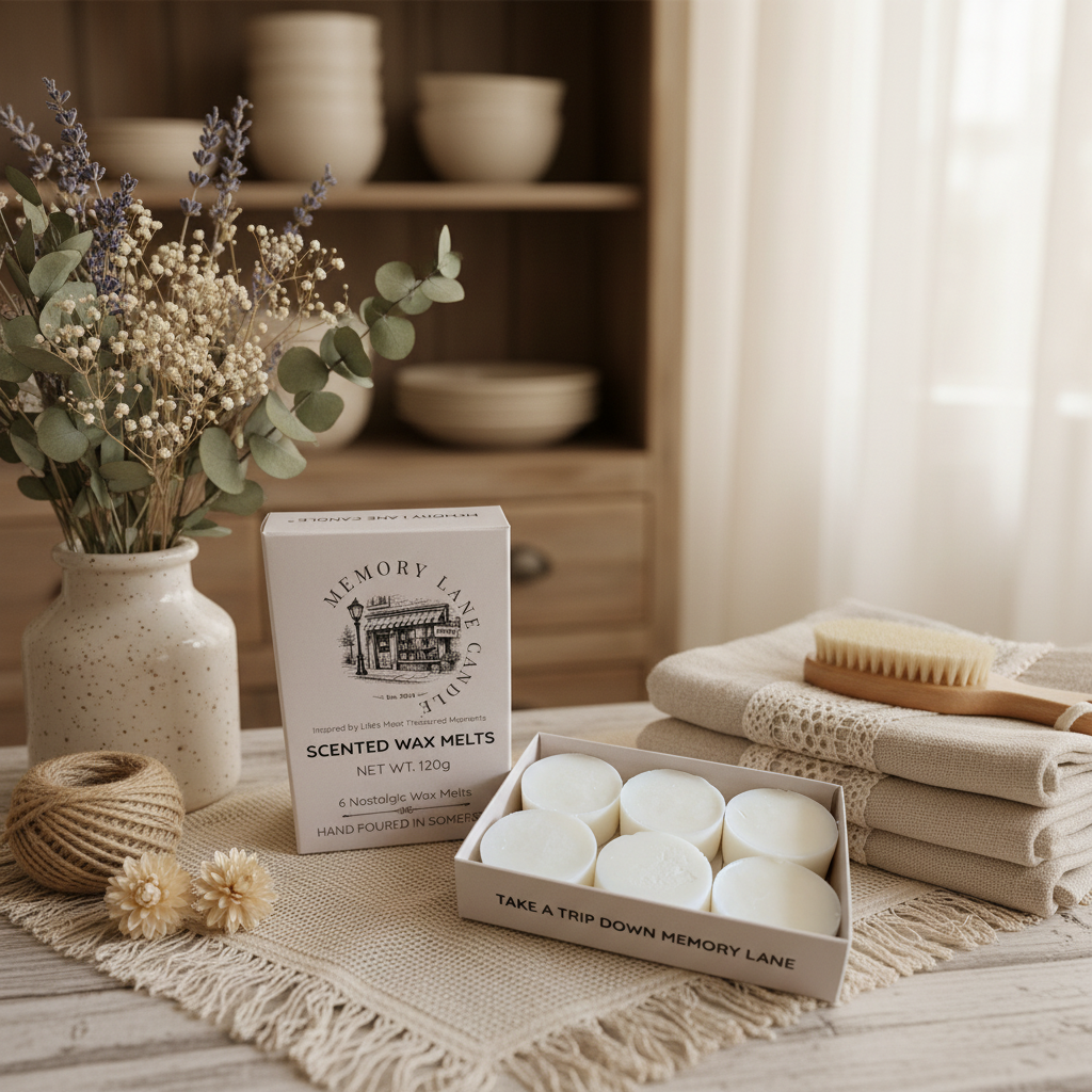 Old Cottage Wax Melt - Candle Background Match