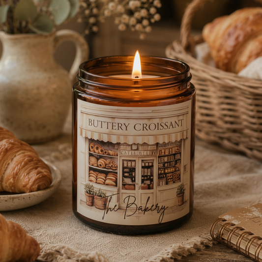 The Bakery Candle close-up